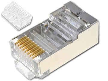 WKŁAD WTYK RJ45 CAT 6 LAN DRUT LINKA STP NEUTRIK NE8MX ETHERCON NE8MC