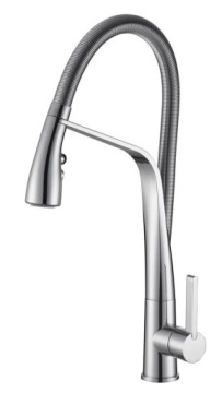 Смеситель для кухни Sapho ARLA с выдвижным изливом chr