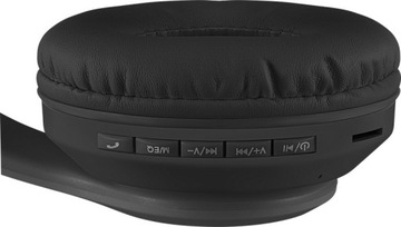 НАУШНИКИ CAT EAR БЕСПРОВОДНЫЕ С BLUETOOTH FREEMOTION B585 СВЕТОДИОДНЫЙ ЧЕРНЫЙ