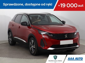 Peugeot 3008 II Crossover Facelifting  1.2 PureTech 130KM 2021 Peugeot 3008 1.2 PureTech, Salon Polska, Automat