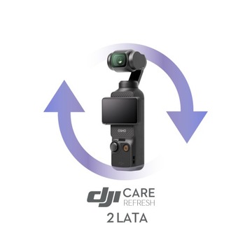 DJI CARE REFRESH DJI OSMO POCKET 3 DWULETNI PLAN
