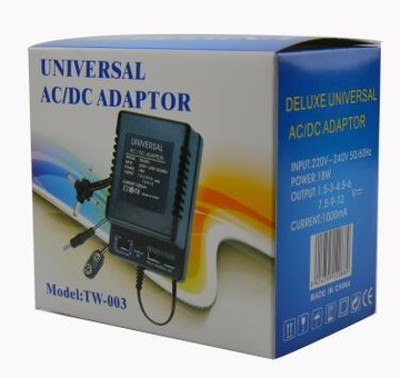 Универсальный блок питания 1000мА 1А 3В 6В 9В 12В (3684)