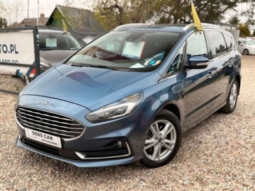 Ford S-Max II Van Facelifting 2.0 EcoBlue 150KM 2020 Ford S-Max Bogate wyposazenie 7 osobowy Automat Grzana kierownica
