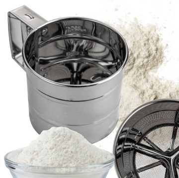 СИТО для МУКИ, САХАРА, КРУЖКА, СТАЛЬНОЕ СИТО