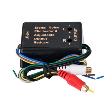 Car Audio Transformer 2RCA Jack Filtr Wyjście Wysokie