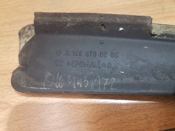 LIŠTA OKNO ČELNÍ KOMPLET MERCEDES W168