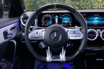 Mercedes CLA C118/X118 Shooting Brake AMG 2.0 45 S AMG 421KM 2022 Mercedes-Benz CLA 45S AMG 4Mat., Bezwypadek, SalonPL, Tempomat, Asyst par, zdjęcie 8