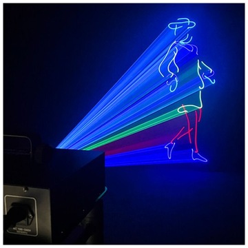 ПРОФЕССИОНАЛЬНЫЙ СЦЕНИЧЕСКИЙ ЛАЗЕР МОЩНОСТЬЮ 3 ВАТТА RGB EVOLIGHTS ДИОД