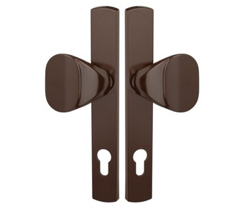 POCHWYT GAŁKA DO DRZWI BRAMY FURTKI BRĄZOWY 90MM