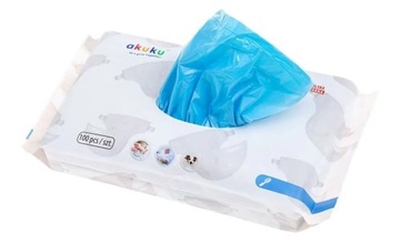 Ароматические пакеты Akuku для использованных подгузников 6х100 шт.