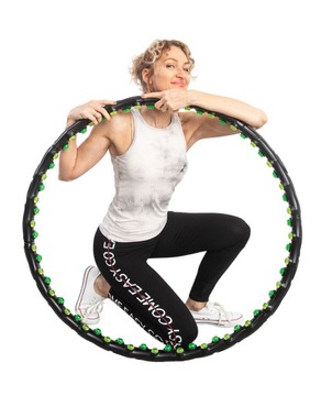 Koło Hula Hop z Masażerem Odchudzające z Kulkami