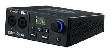 Аудиоинтерфейс PreSonus Revelator io24 черный