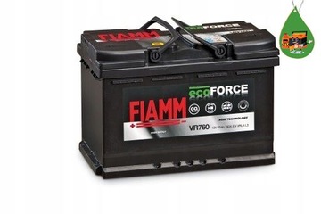 FIAMM ECOFORCE AGM VR760 70AH 760A START-STOP