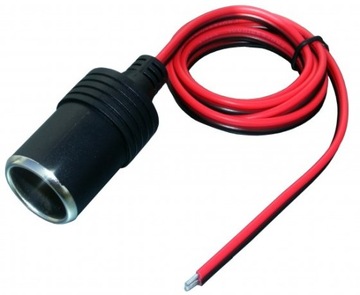 GNIAZDO ZAPALNICZKI SAMOCHODOWEJ Z KABLEM 1M