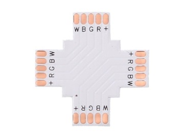 Złączka do taśmy led rgbw 12mm PCB X