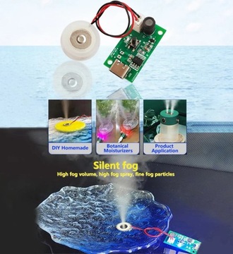 Модуль увлажнителя воздуха USB C, распылитель, набор «сделай сам»