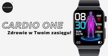 Умные часы Watchmark Cardio One черные