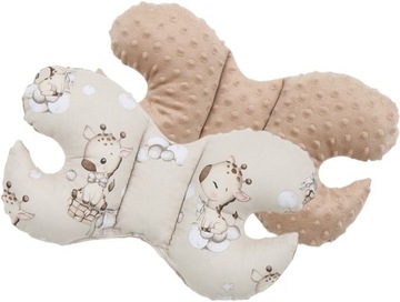 НАБОР ДЕТСКОГО КОКОНА NEST MINKY PIECE XXL BABYMAM, 7 ЭЛЕМЕНТОВ.