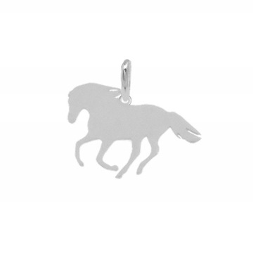 KONIK SREBRNY WISIOREK KOŃ MUSTANG SREBRO 925