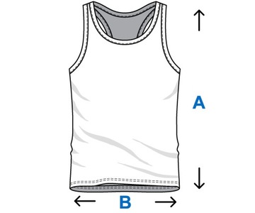 BASIC Podkoszulka ATLANTIC bawełniana XL