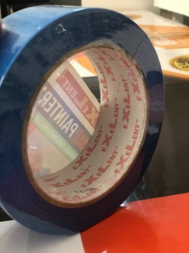 Лента малярная Blue Dolphin Синяя 38мм х 50м