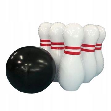 INFLATABLE BOWLING SET INCLUDES 6 BOWLING PINS,1