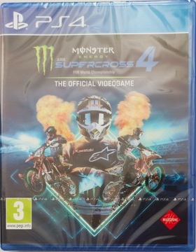MONSTER ENERGY SUPERCROSS 4 FOLIA - PS4