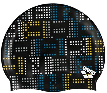 CU20 Czepek Pływacki Dla Dzieci Silikonowy Na Basen ARENA Print 5-10l