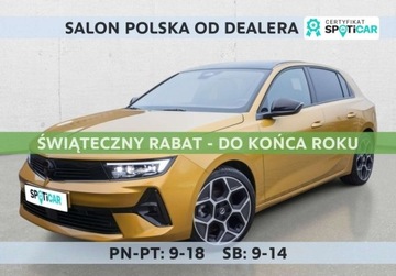 Opel 2024 Opel Astra VI 1.2 T mHEV Ultimate SS eDTC SalonPL FVat Najbogatszy Swietna