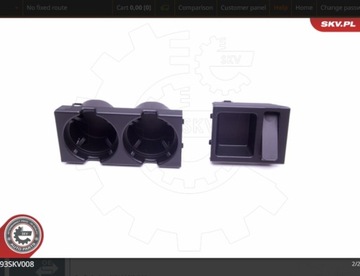 DRŽÁK DO NÁPOJ ČERNÁ BMW 3 (E46)