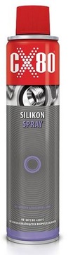 CX80 Silikon SPRAY 300ml guma ceramika metal
