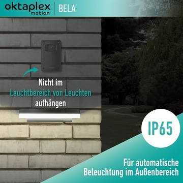 Внешний сумеречный выключатель Oktaplex Bela с таймером IP65