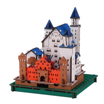 Puzzle PUSUPUSU Zamek Neuschwanstein