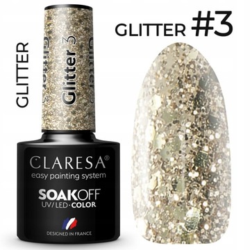Claresa гибридный блеск для ногтей 3