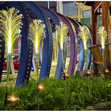 СОЛНЕЧНАЯ СВЕТОДИОДНАЯ САДОВАЯ ЛАМПА PAMPASS GRASS LIGHT DECORATION 2 шт.
