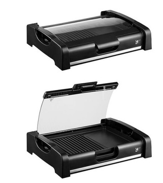 GRILL ELEKTRYCZNY 2w1 STOJĄCY/STOŁOWY OGRODOWY