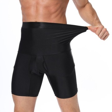 Мужские компрессионные шорты с завышенной талией