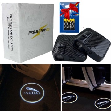POWITALNE LED LOGO PROJEKTOR JAGUAR XJ XE XF I F E-PACE F-TYPE + GRATIS