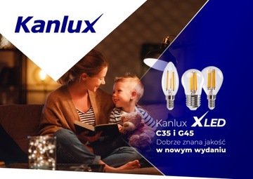 Лампа Kanlux XLED G45 E14 6Вт=60Вт-WW 806 лм