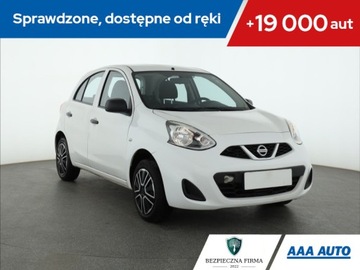 Nissan Micra IV Hatchback 5d Facelifting 1.2 80KM 2015 Nissan Micra 1.2 12V, Serwis ASO, Klima