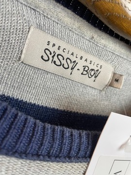 Теплый свитер SPECIALBASIC SISSY-BOY, в полоску, 100% хлопок, размер М