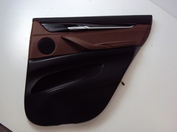 TAPICERKA DRZWI PRAWY TYŁ BMW X5 F15 2013-