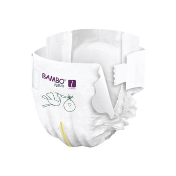 Подгузники PAMPERS ЭКОЛОГИЧЕСКИЕ BAMBO NATURE 1 ДЛЯ НОВОРОЖДЕННЫХ 2-4КГ 22шт