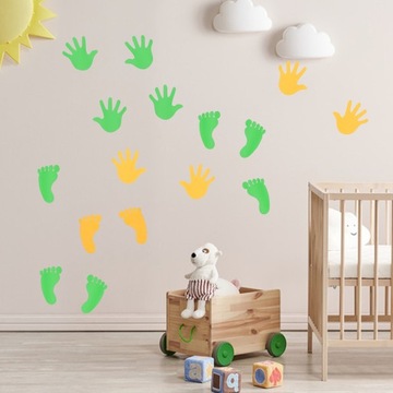 Напольные наклейки для класса Footprint 40 пар