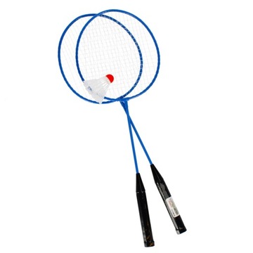 BADMINTON METALOWY 2 RAKIETKI + akcesoria 3271