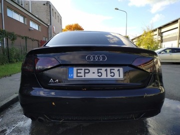 Дымчатые светодиодные задние фонари/задние фонари для Audi A4 B8 08-11 Prefacelift s