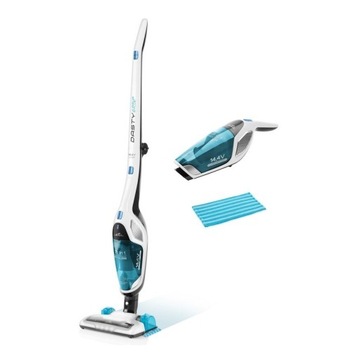 ODKURZACZ RECZNY PIONOWY Z MOPEM BEZPRZEWODOWY CYKLONOWY 45 MIN PRACY ETA