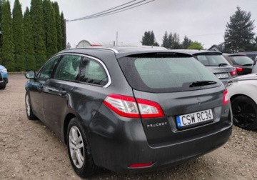 Peugeot 508 I SW Facelifting 1.6 BlueHDi 120KM 2015 Peugeot 508 SW 2015r, 1.6 HDI. Uszkodzony przod. Jezdzi. 1.6 Diesel, zdjęcie 2