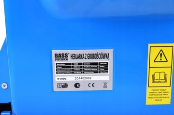 СТРУГОВАТЕЛЬ + ЗАСТОЛСТИТЕЛЬ ДЛЯ ДЕРЕВА БОЛЬШОЙ TOP SOLID BASS POLSKA