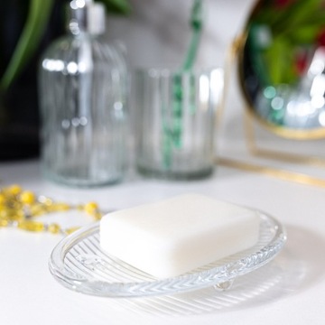 МЫЛЬНИЦА, гламурная СТЕКЛЯННАЯ мыльница